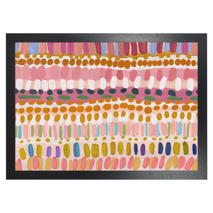 Colurful Painting Brush Dabs by Print Punk Studio
