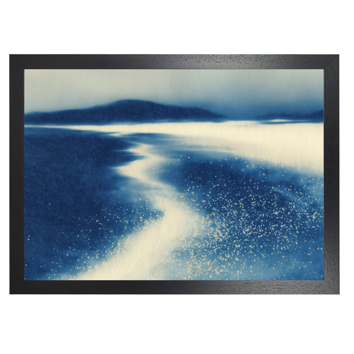 Serene Shoreline Flow by Chromatic Storm Studio