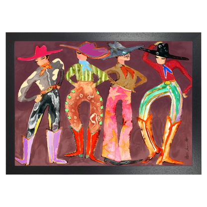 4 Style Cowboy by Studio Paint-Ing