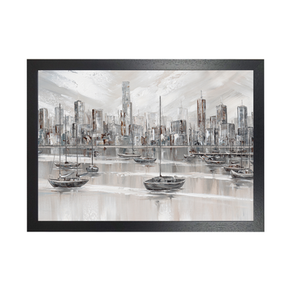 Melbourne City Skyline by Isabella Karolewicz