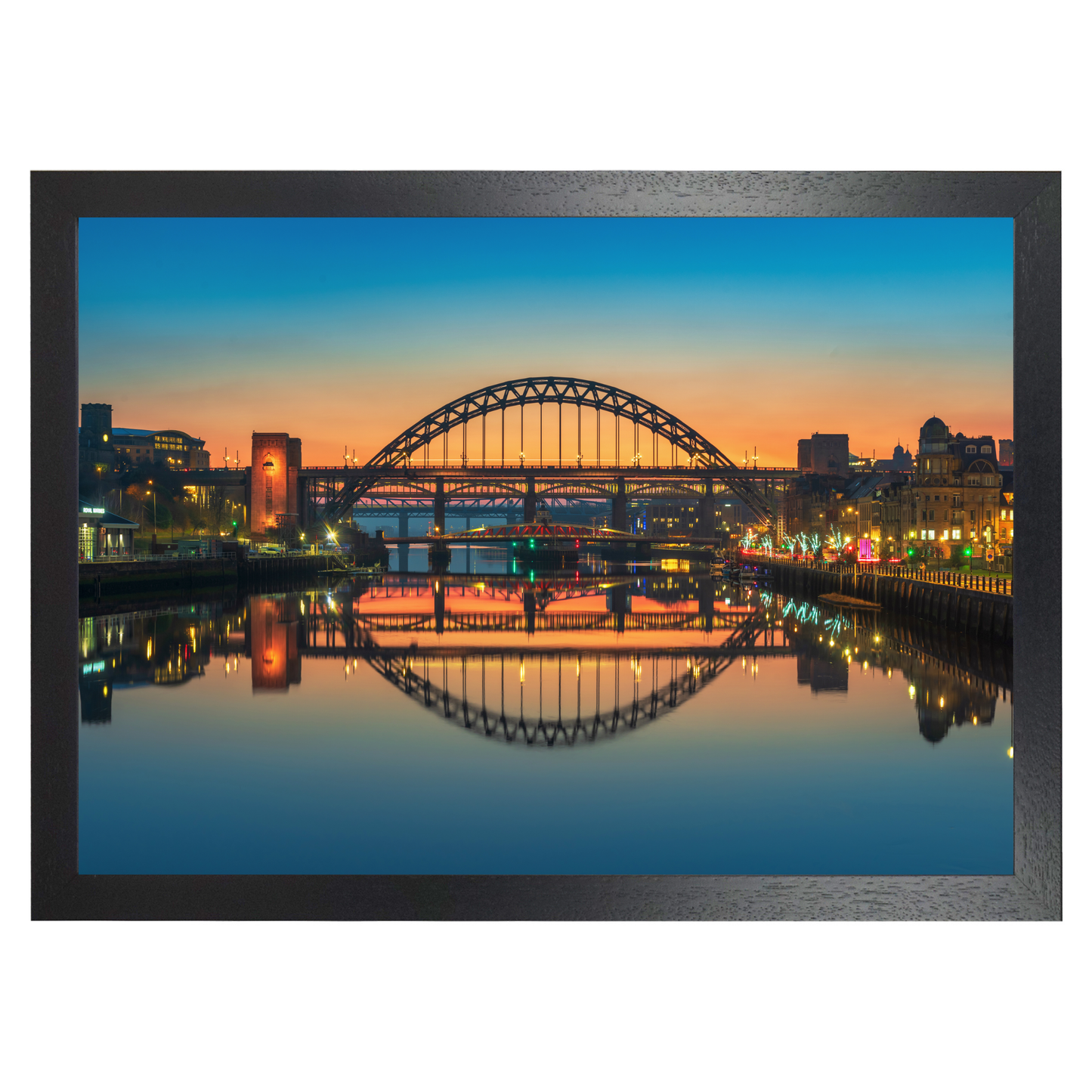 Tyne Bridge in Blue Hour by Steven Robinson
