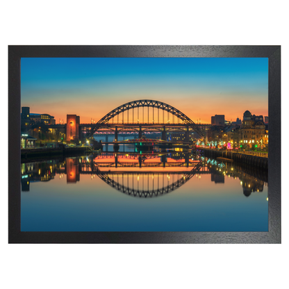 Tyne Bridge in Blue Hour by Steven Robinson