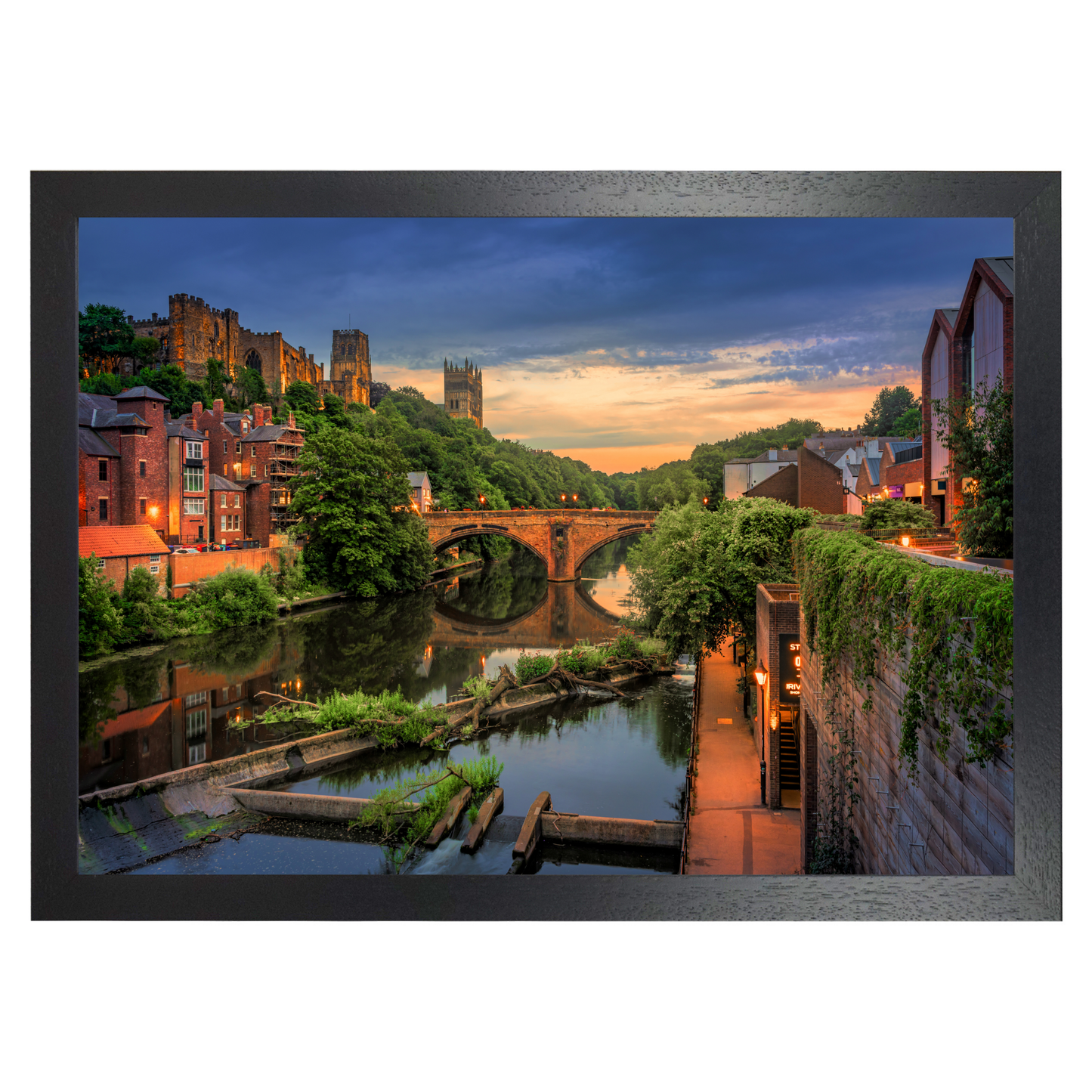 Durham Consumed by Nature in The Summer by Steven Robinson