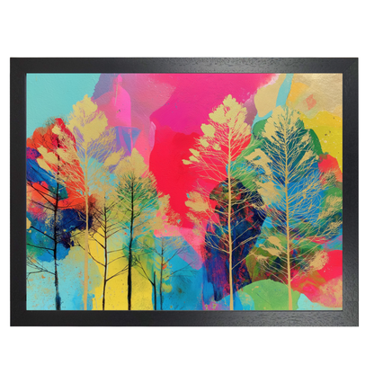 Golden Forest framed by Chromatic Storm Studio