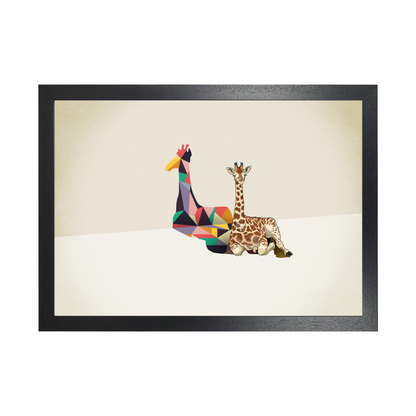 Walking Shadow Giraffe by Jason Ratliff