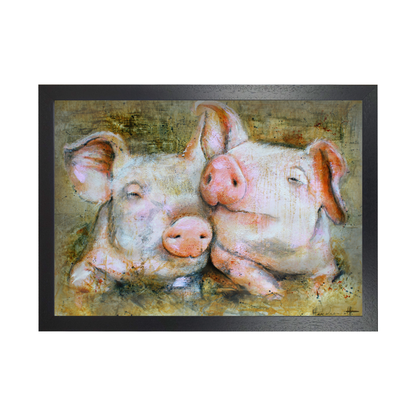Pig Friends by STUDIO PAINT-ING