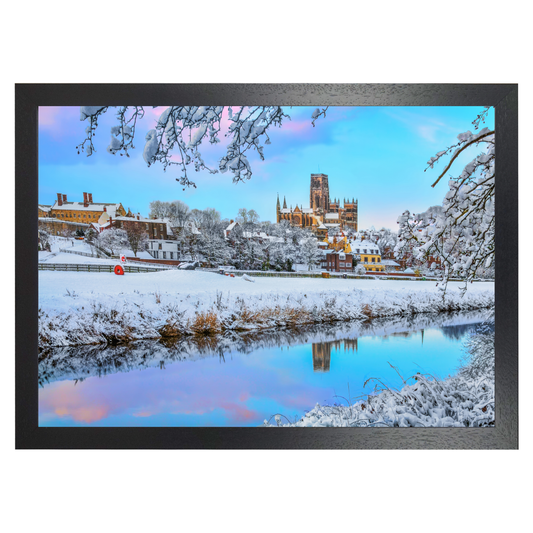 A Bright Snowy Afternoon in Durham by Stevie Robinson