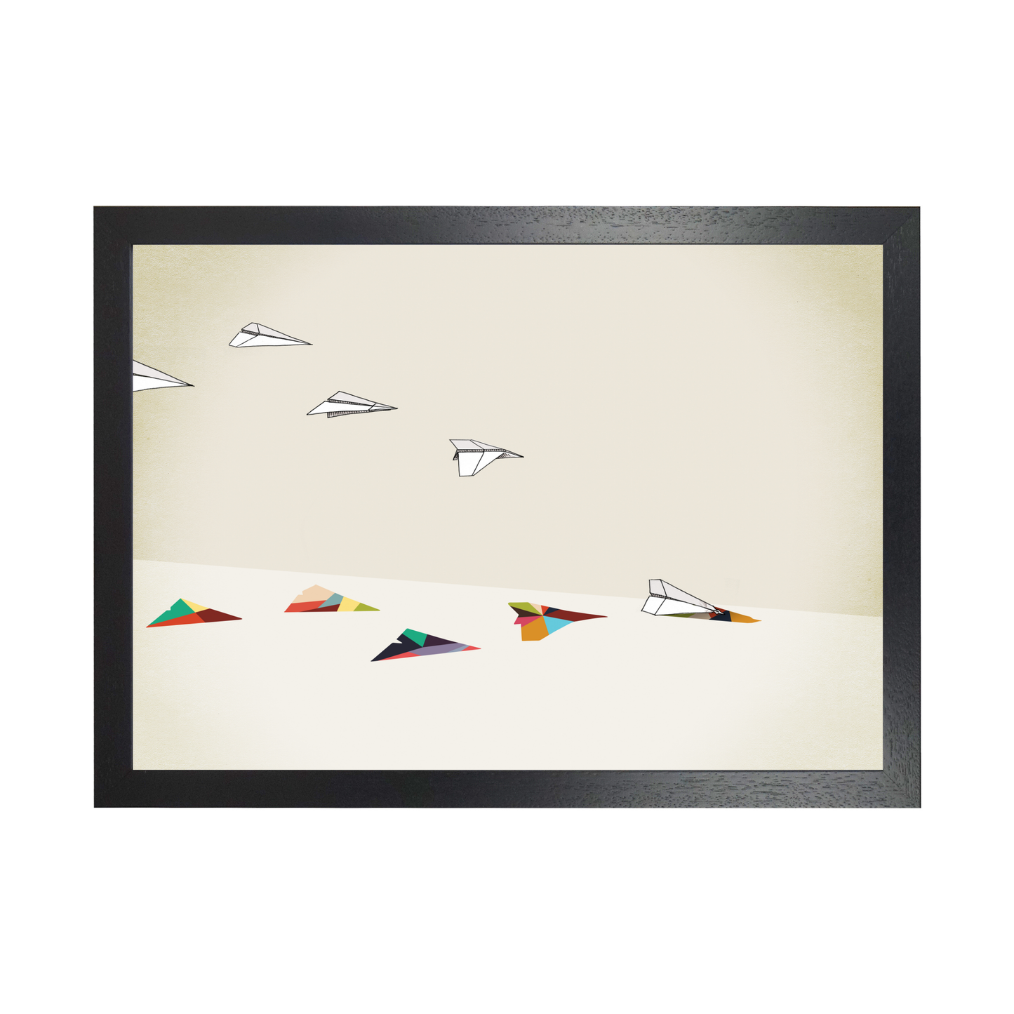 Walking Shadow Paper Planes by Jason Ratliff