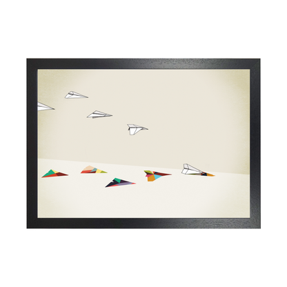 Walking Shadow Paper Planes by Jason Ratliff