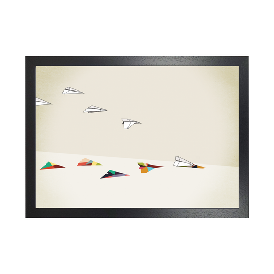 Walking Shadow Paper Planes by Jason Ratliff