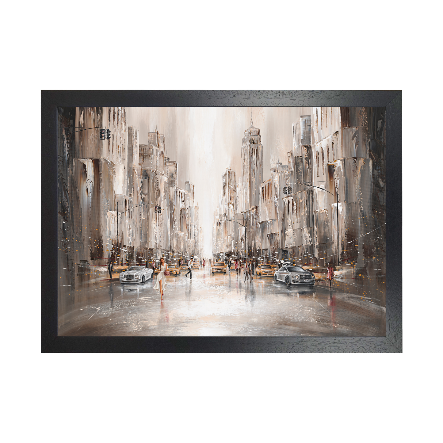 City Life, New York by Isabella Karolewicz