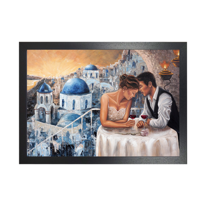 Heaven On Earth Santorini by Isabella Karolewicz