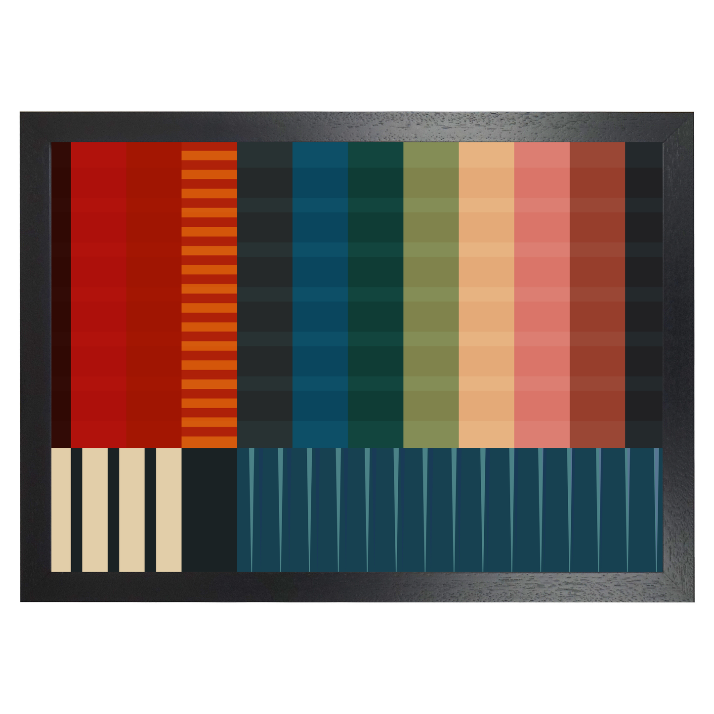 Multi Abstract Design Print by Print Punk Studio