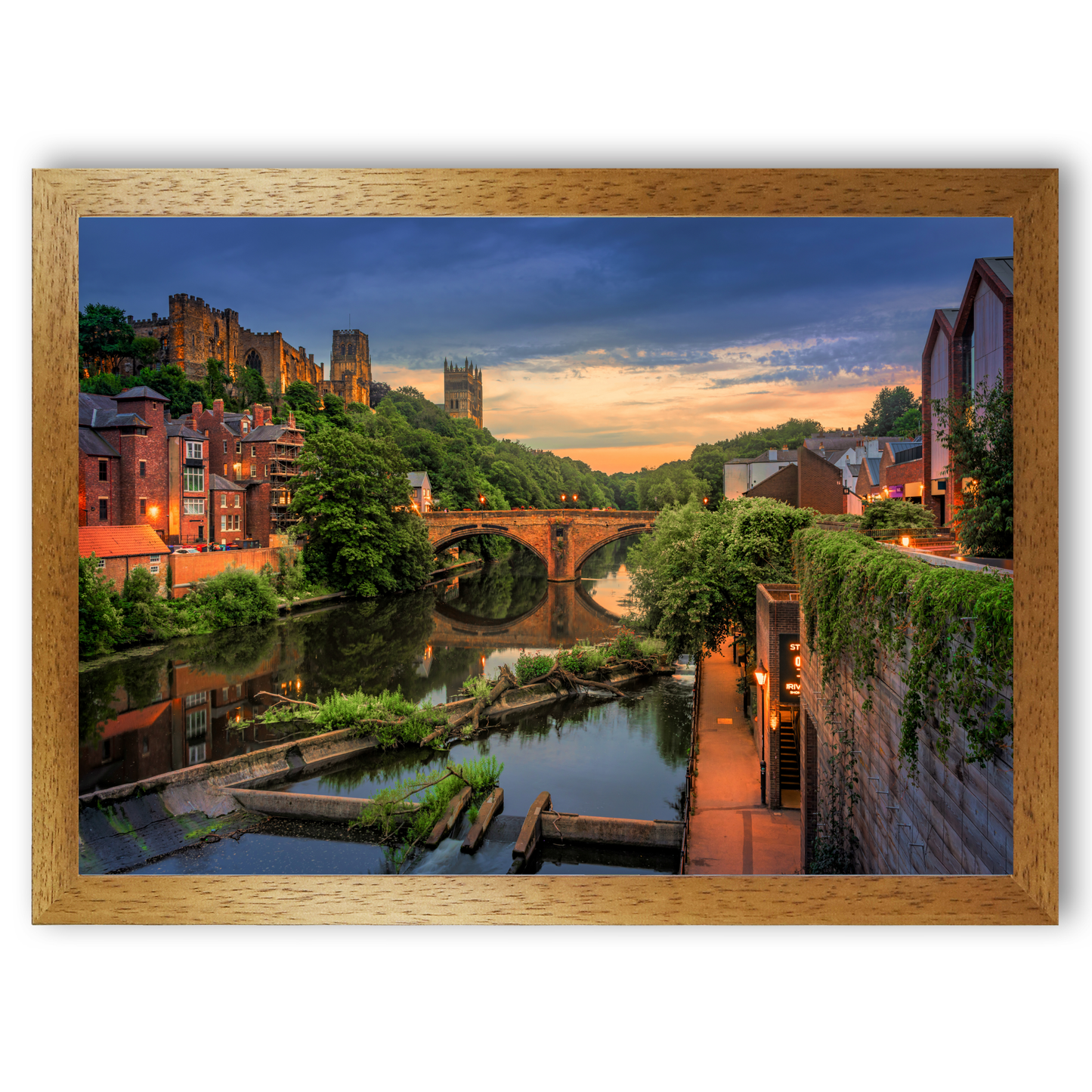 Durham Consumed by Nature in The Summer by Steven Robinson