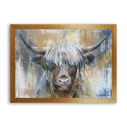 Highland Cow 1 by STUDIO PAINT-ING