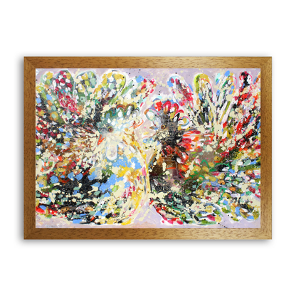 Two Chickens by STUDIO PAINT-ING