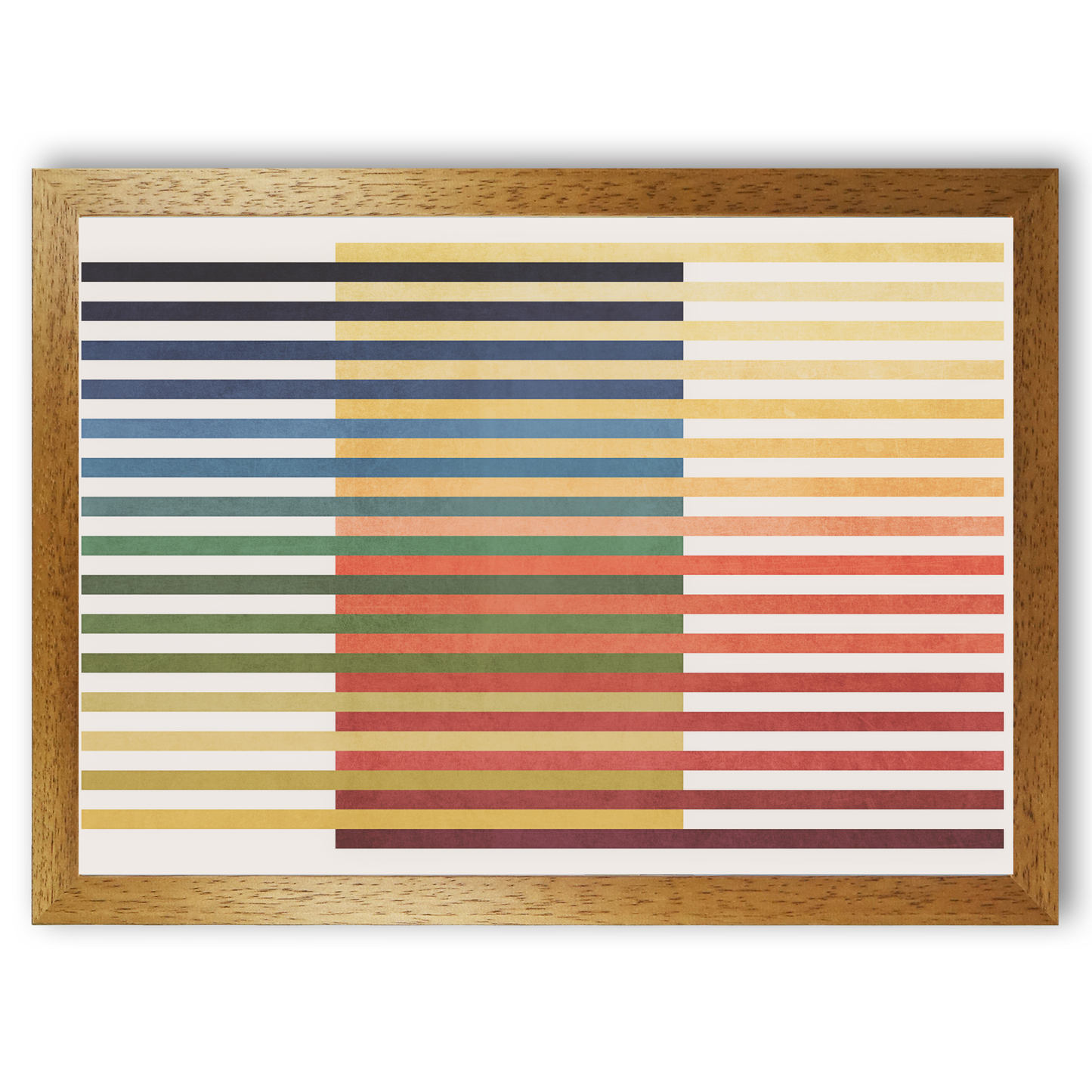 Colurful Modern Lines by Print Punk Studio