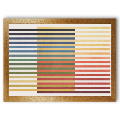 Colurful Modern Lines by Print Punk Studio