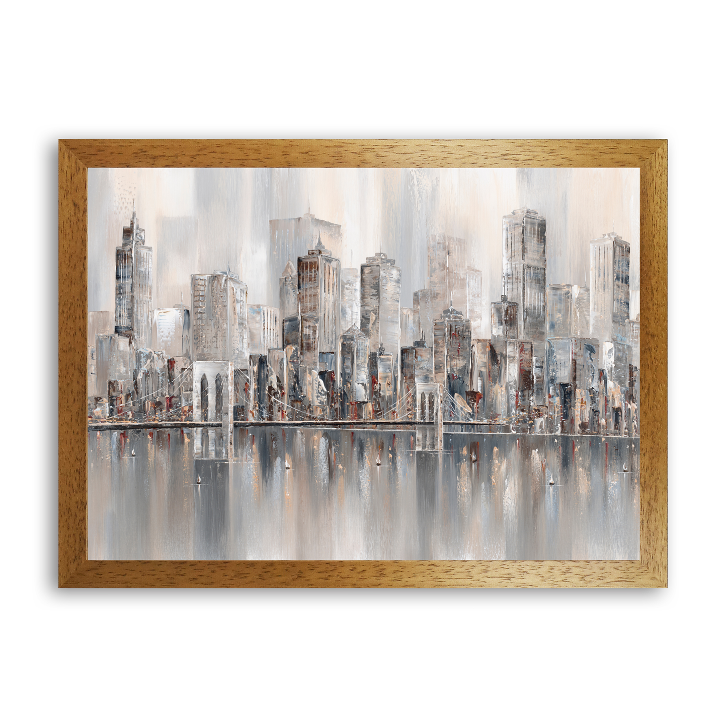 Illusions New York Skyline by Isabella Karolewicz