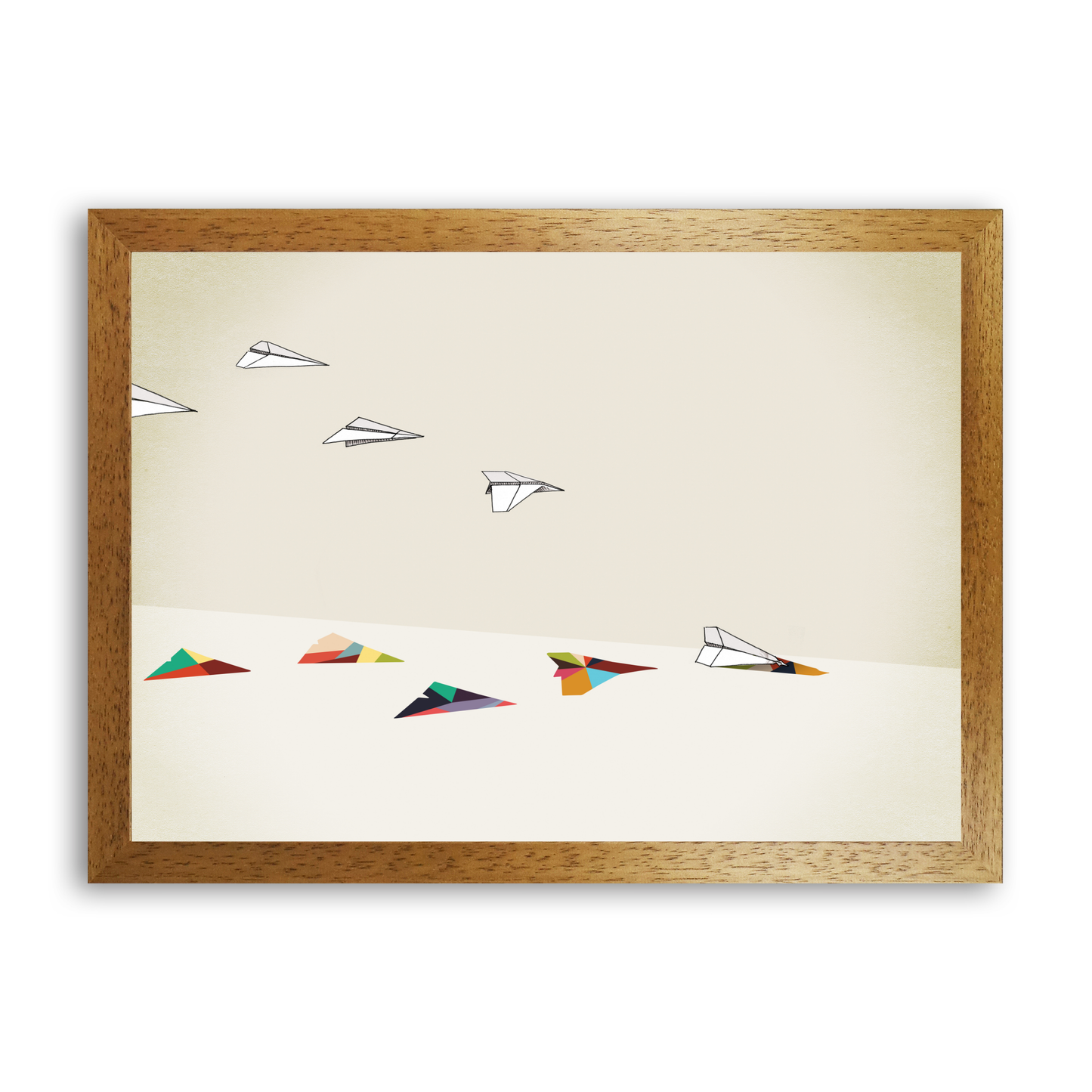 Walking Shadow Paper Planes by Jason Ratliff