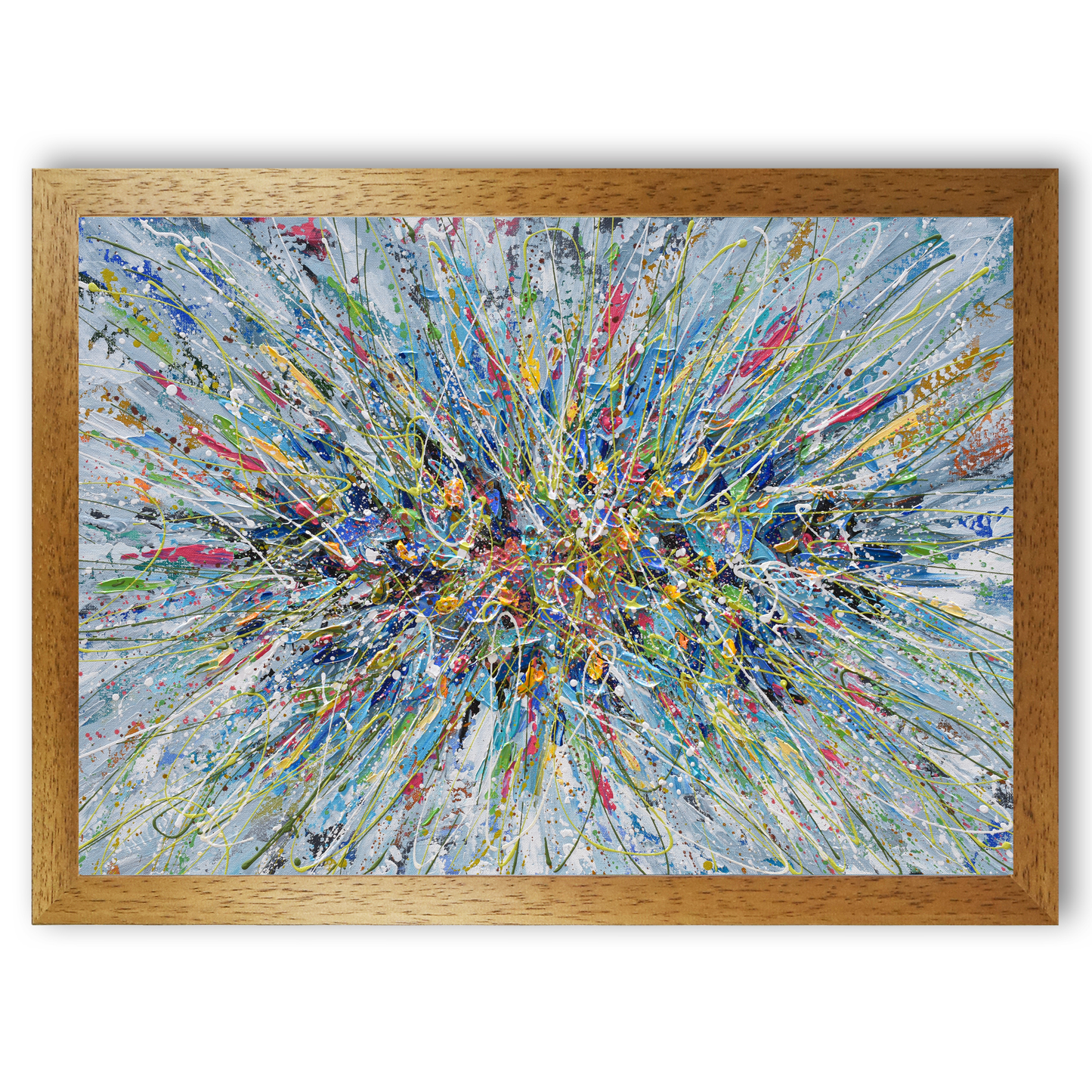 Abstract Floral Bouqet by Olga Tkachyk