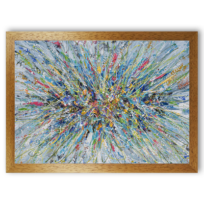 Abstract Floral Bouqet by Olga Tkachyk