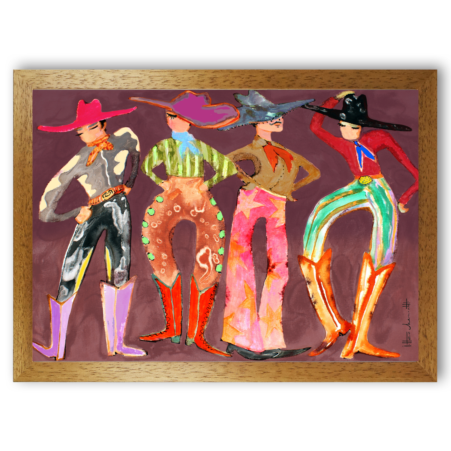 4 Style Cowboy by Studio Paint-Ing