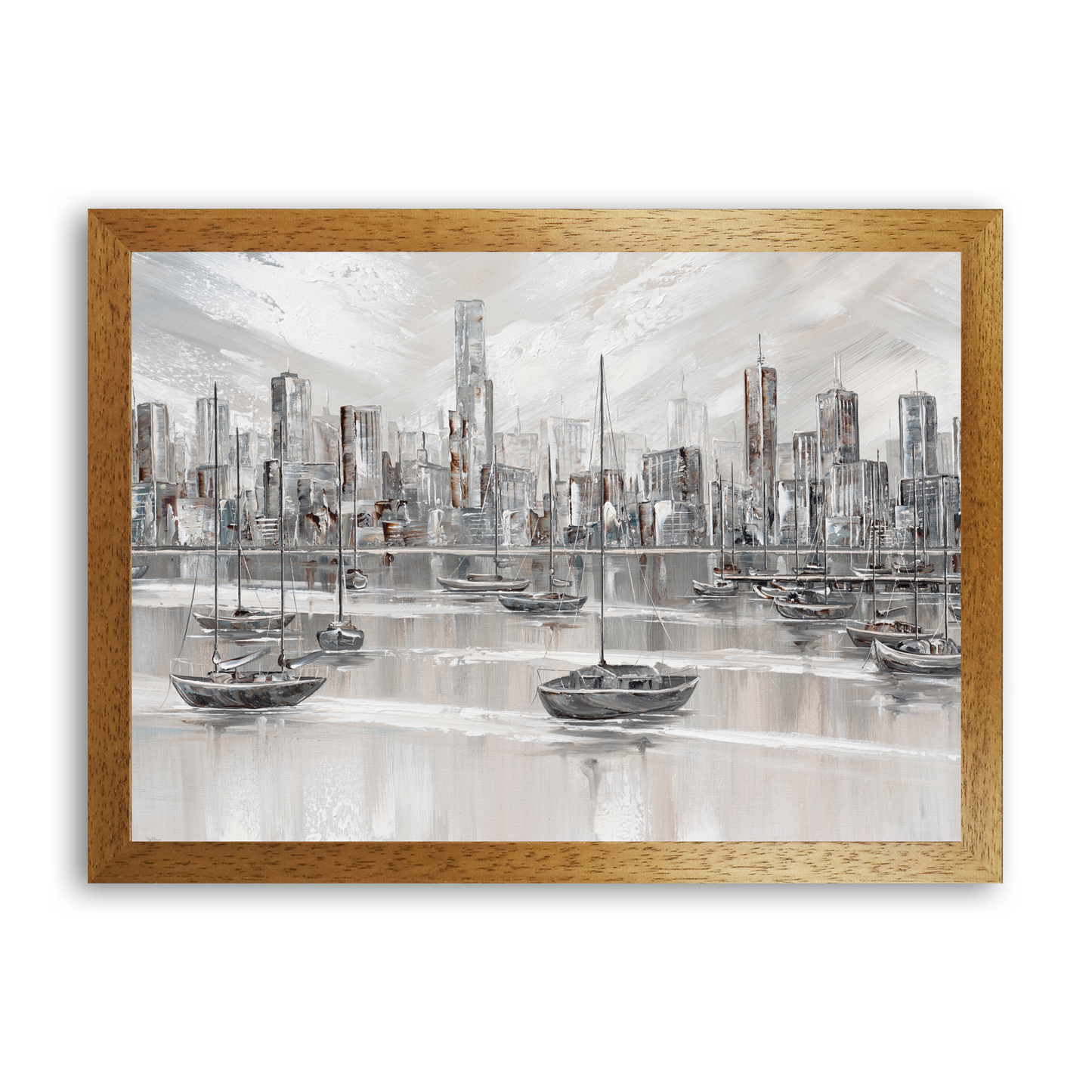 Melbourne City Skyline by Isabella Karolewicz