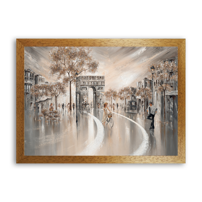 Golden days Paris by Isabella Karolewicz
