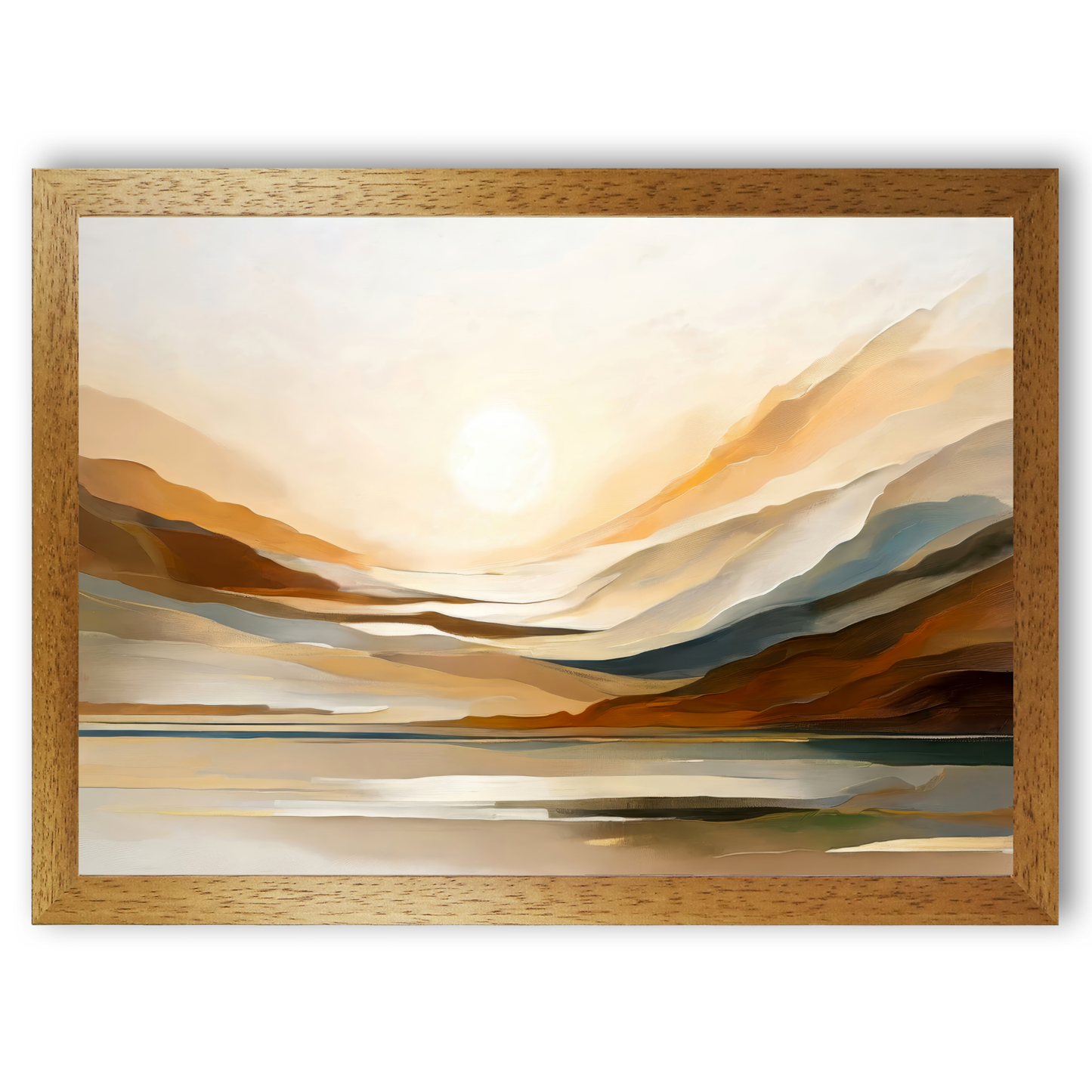 Sunset Through Misty Peaks by Alpenglow Workshop