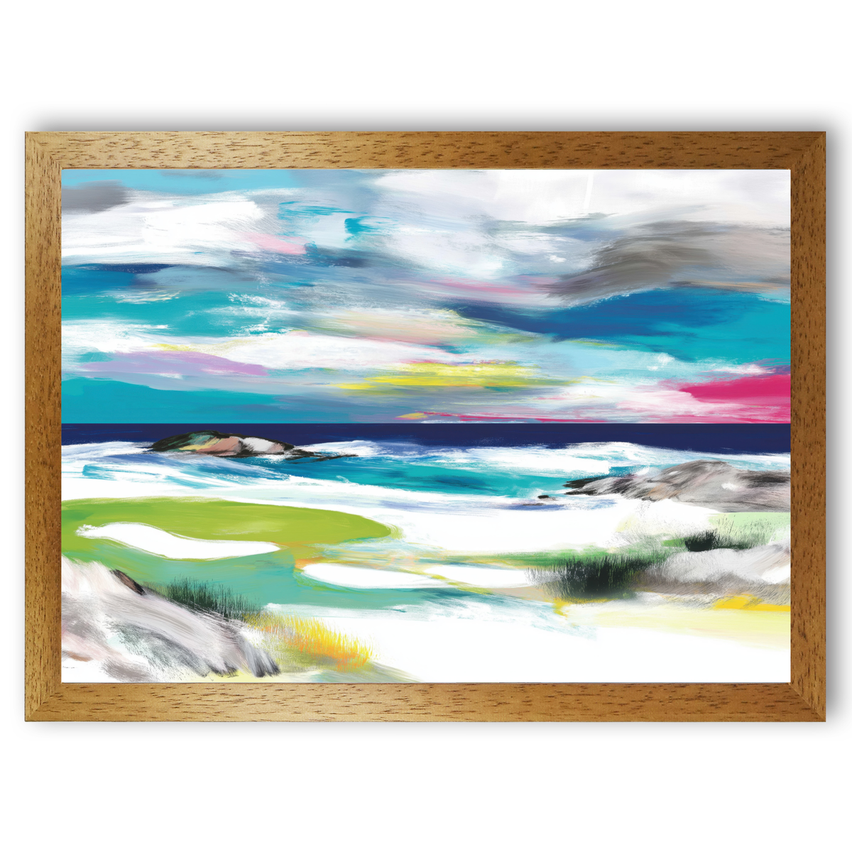 Seaside green by Chromatic Storm Studio