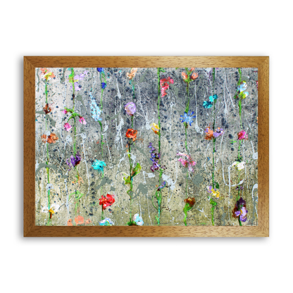 Flower Curtain 11 by STUDIO PAINT-ING