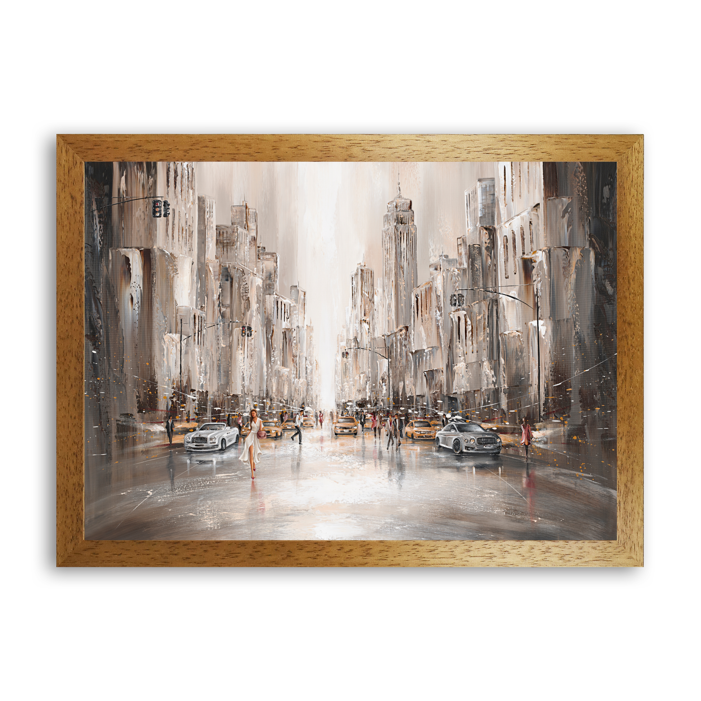 City Life, New York by Isabella Karolewicz