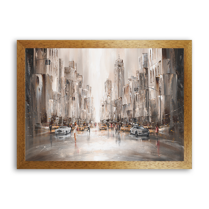 City Life, New York by Isabella Karolewicz
