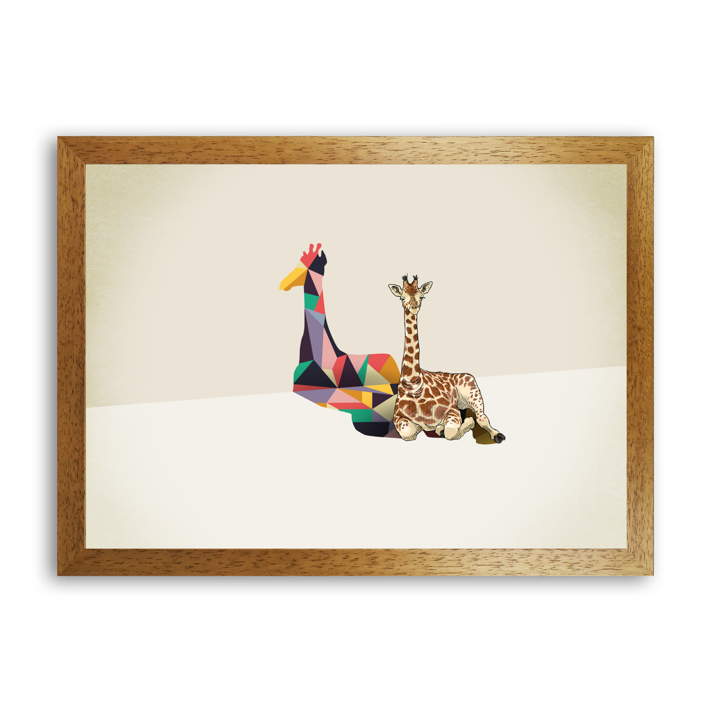 Walking Shadow Giraffe by Jason Ratliff