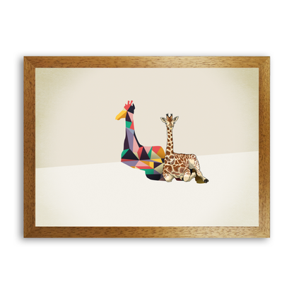Walking Shadow Giraffe by Jason Ratliff