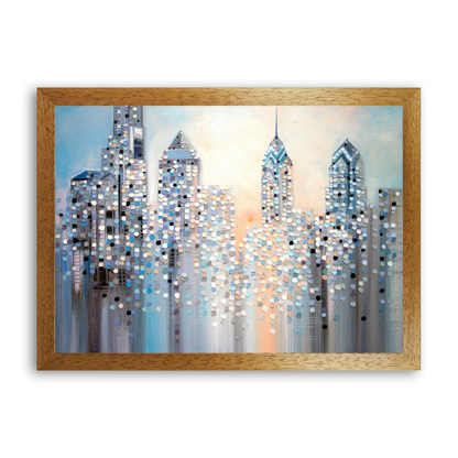 Sunrise in Philadelphia by Ekaterina Ermilkina