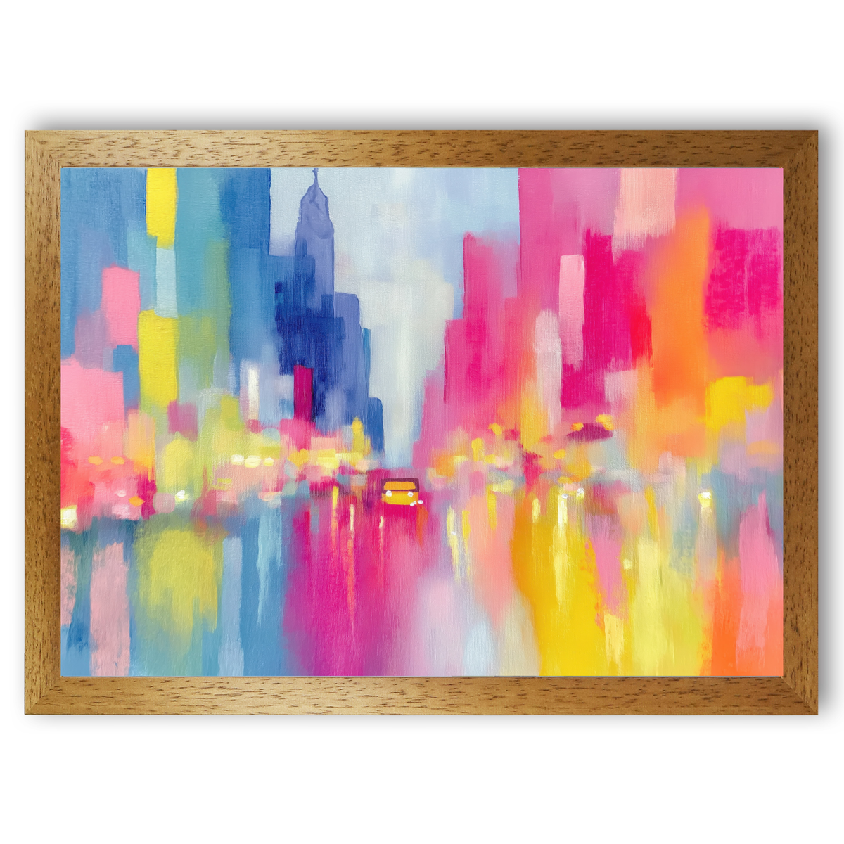 Rainy City Glow by Chromatic Storm Studio