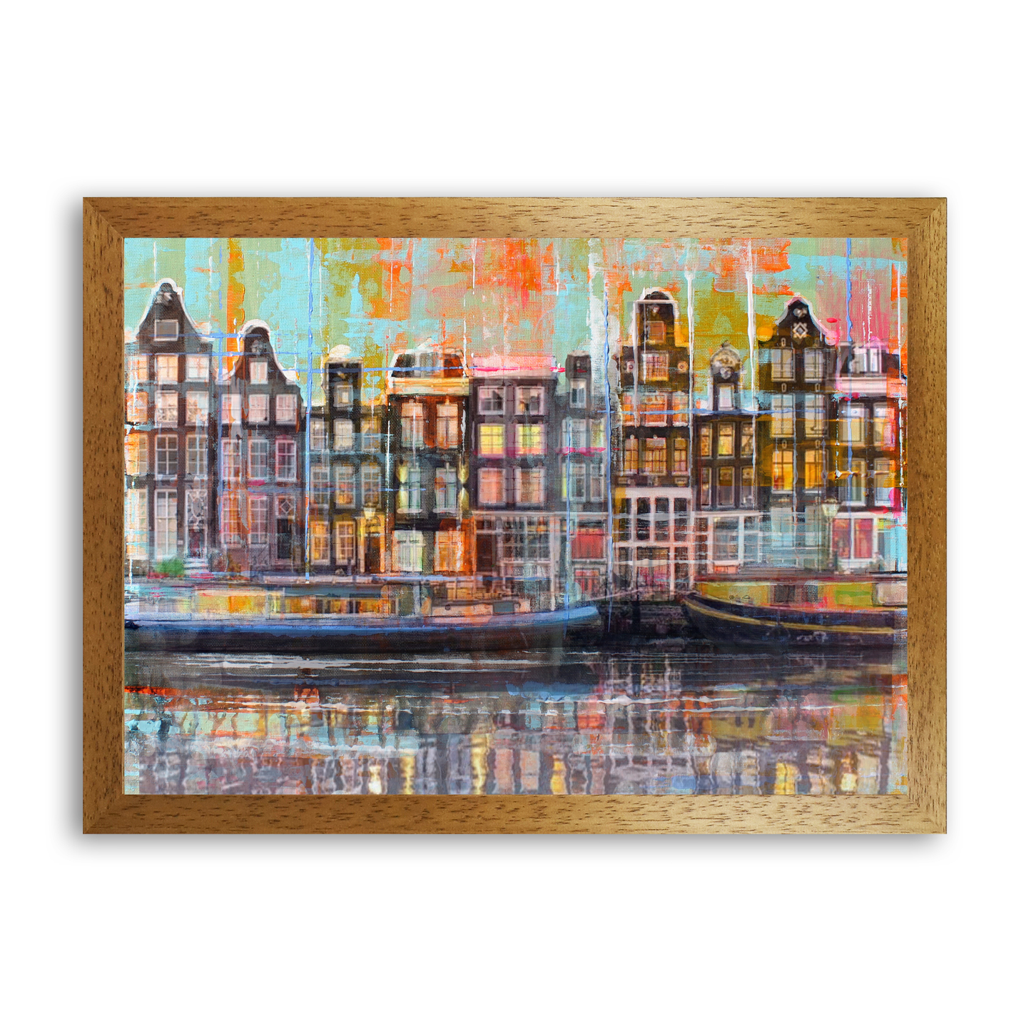 Aan de Amsterdamse Grachten by STUDIO PAINT-ING