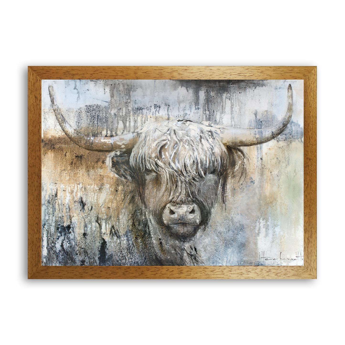 Highland Cow 11 by STUDIO PAINT-ING