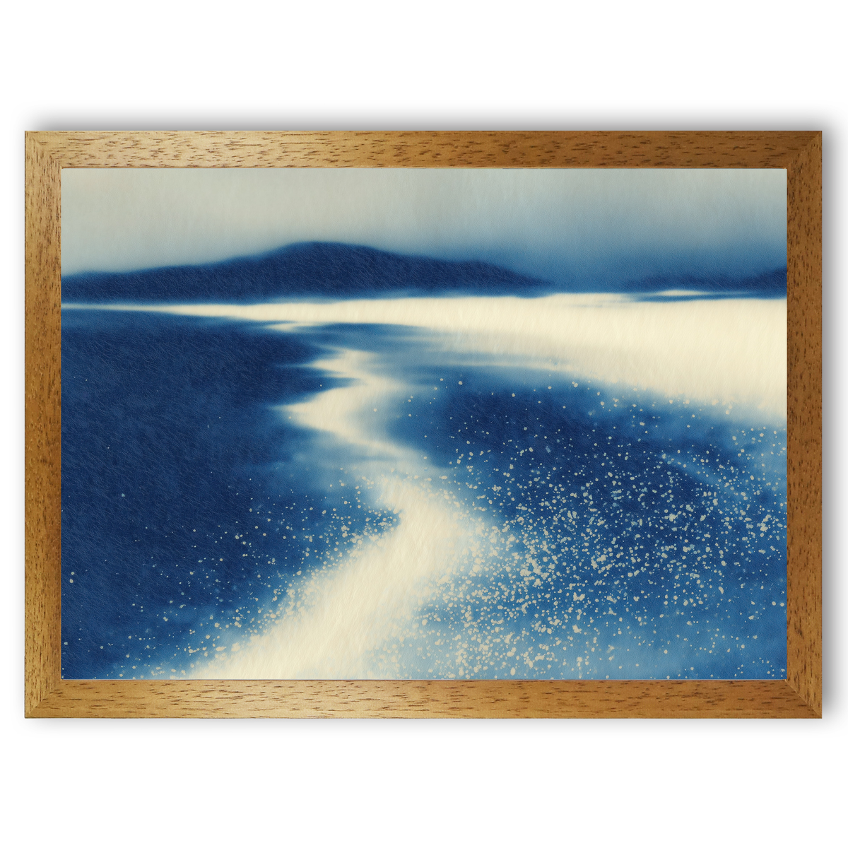 Serene Shoreline Flow by Chromatic Storm Studio