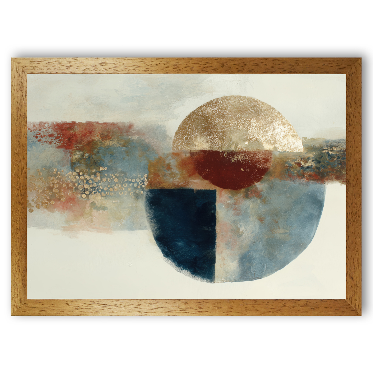 Abstract Coffee Composition by Chromatic Storm Studio