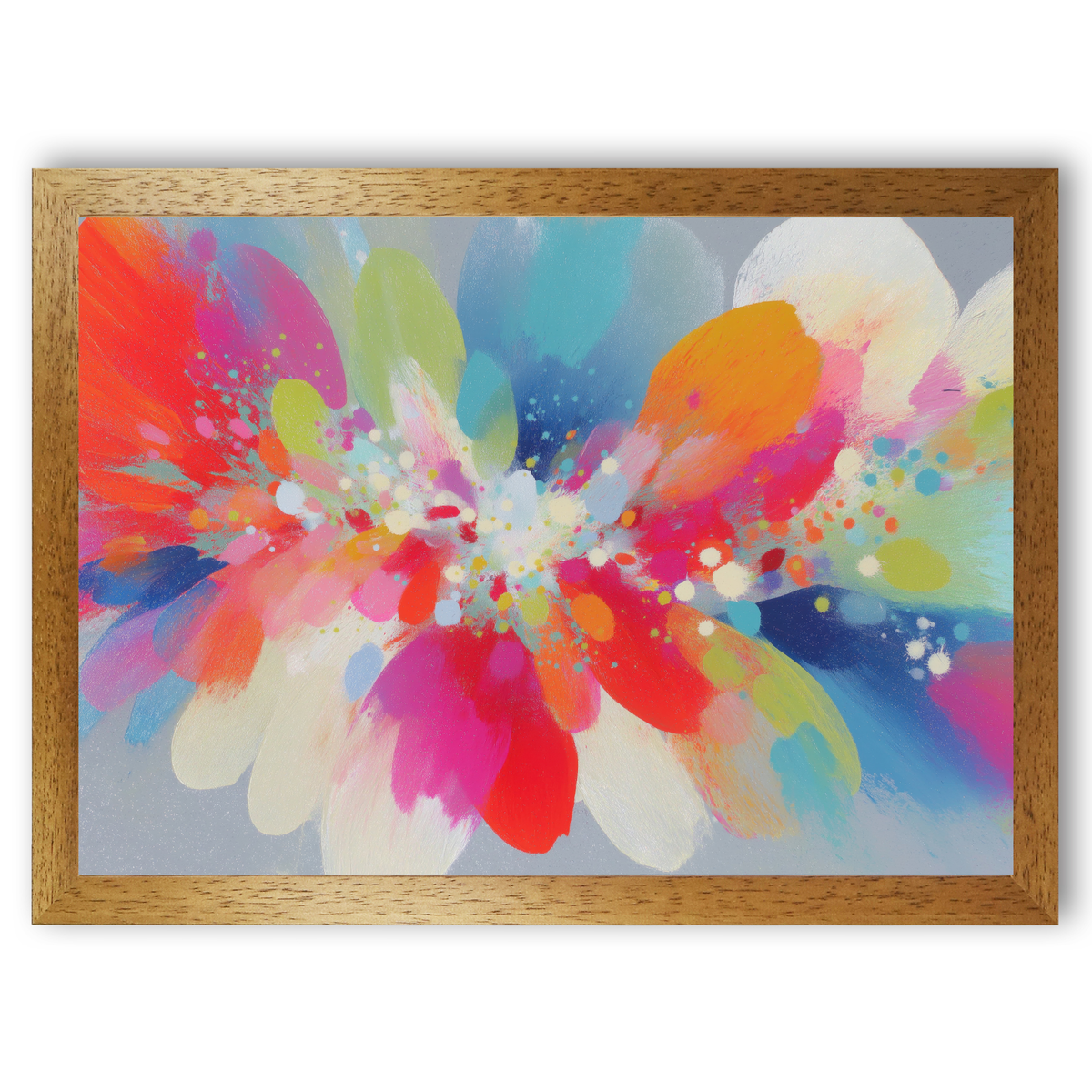 Abstract Parrot Explosion by Chromatic Storm Studio