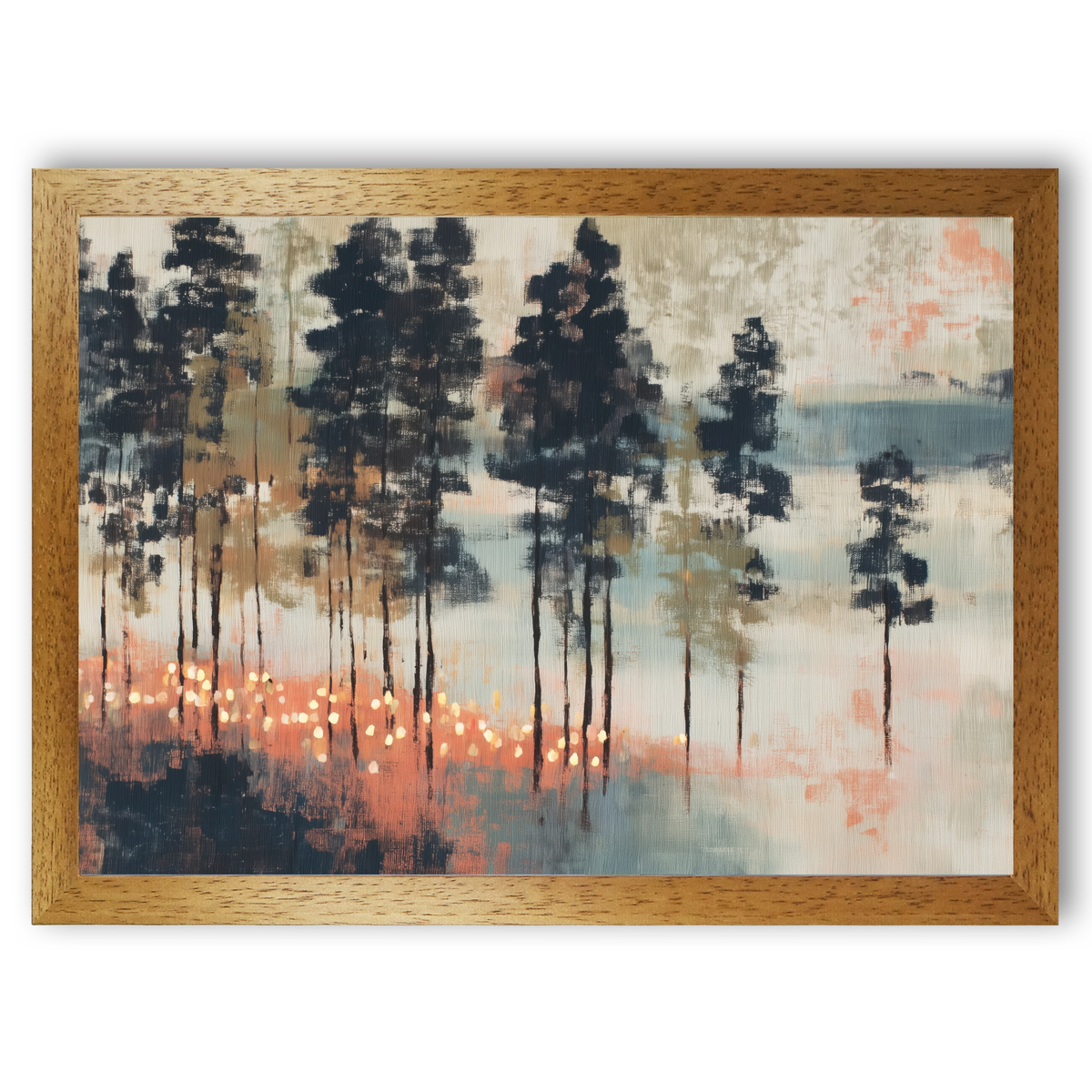 Pine Forest At Twilight by Chromatic Storm Studio