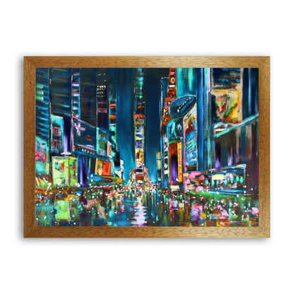 New York - Times Square 3-4 by STUDIO PAINT-ING