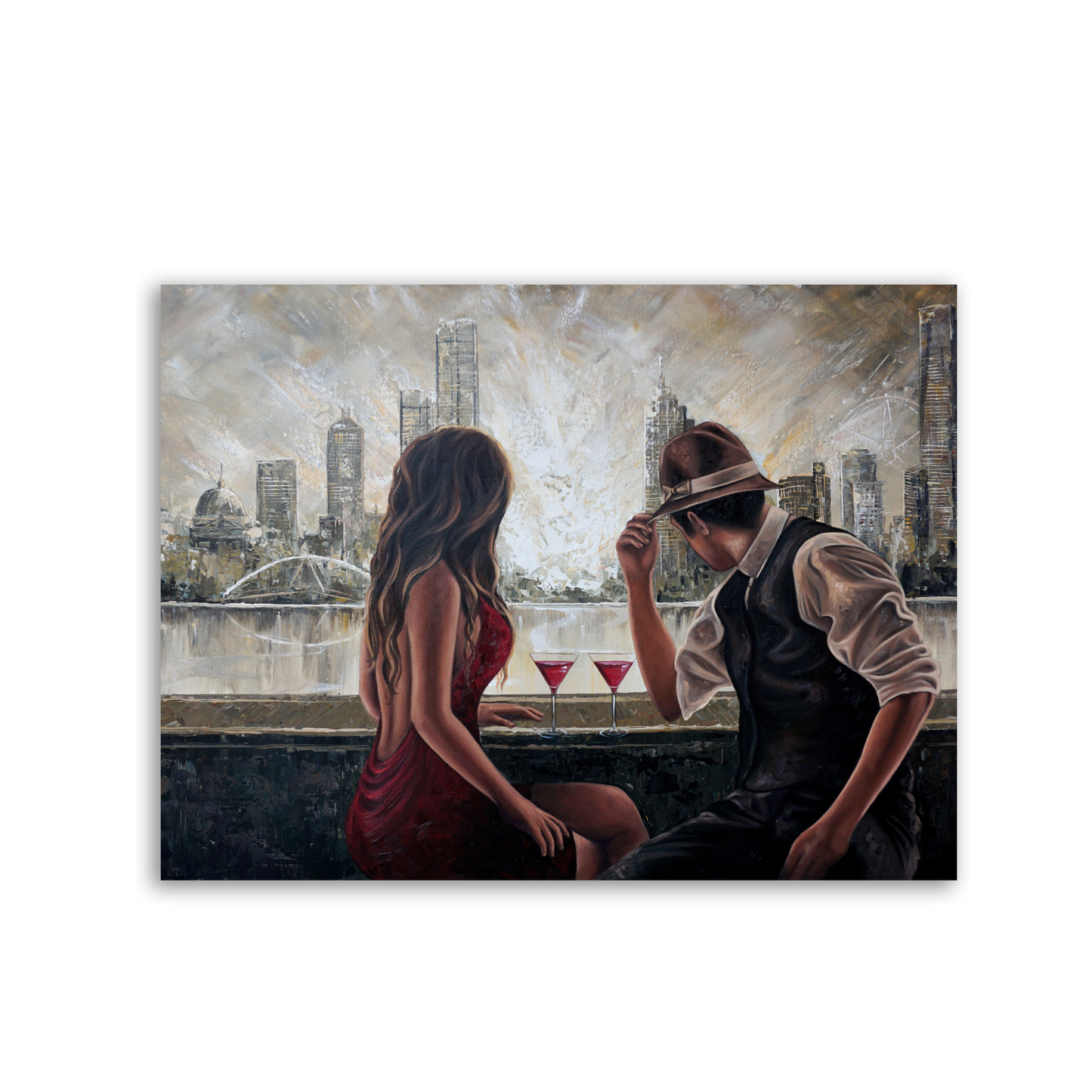 Drinks By The Yarra by Isabella Karolewicz