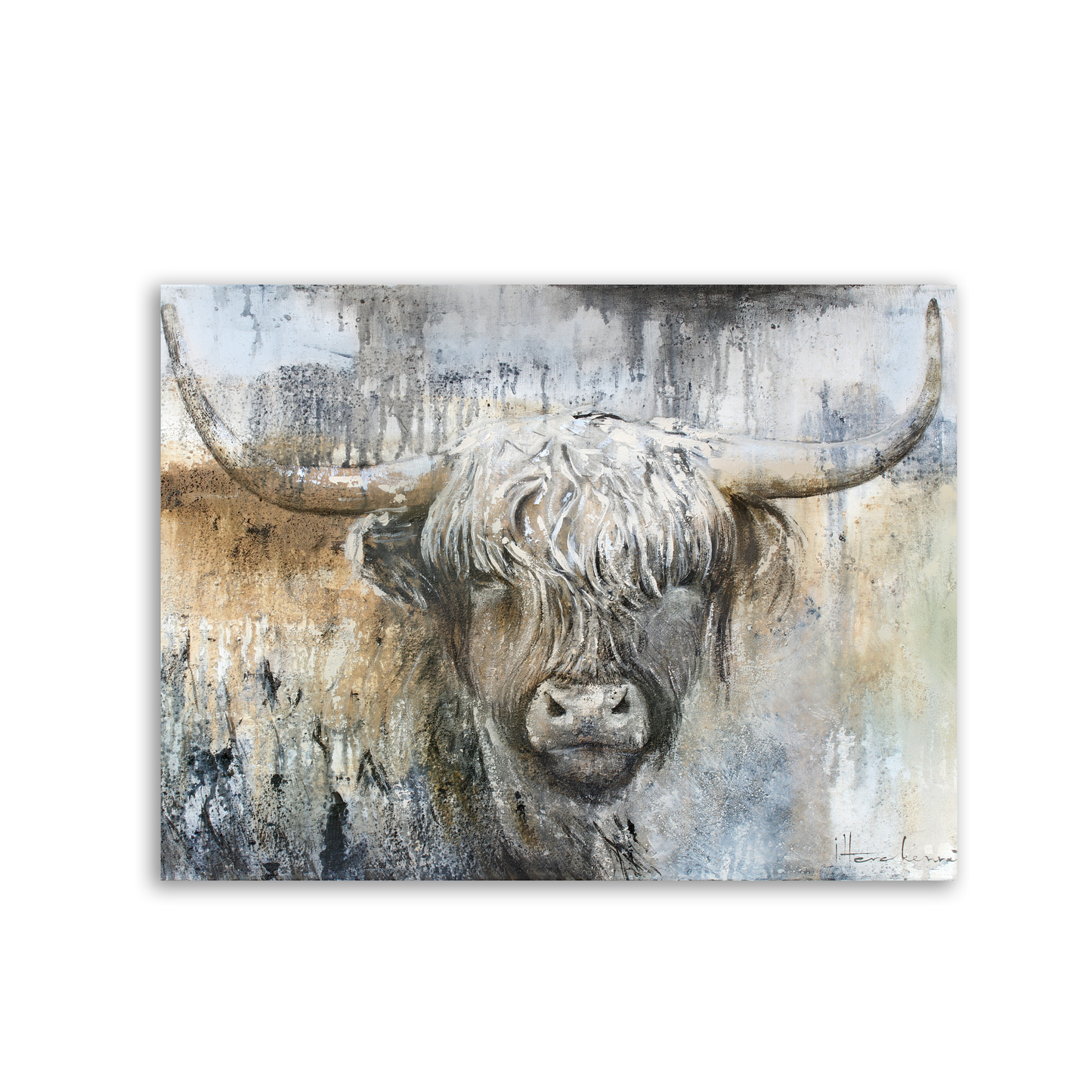 Highland Cow 11 by STUDIO PAINT-ING