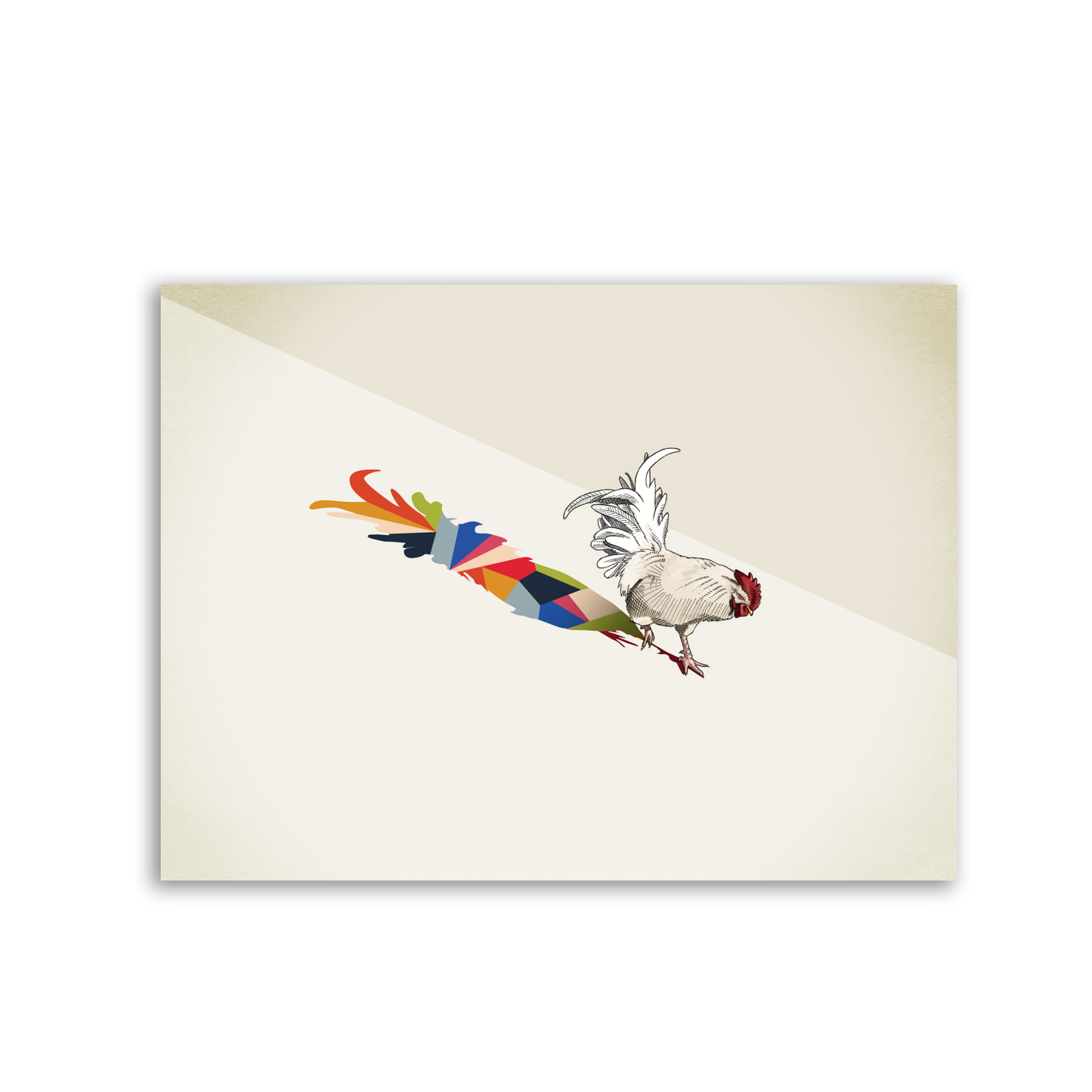 Walking Shadow Rooster by Jason Ratliff