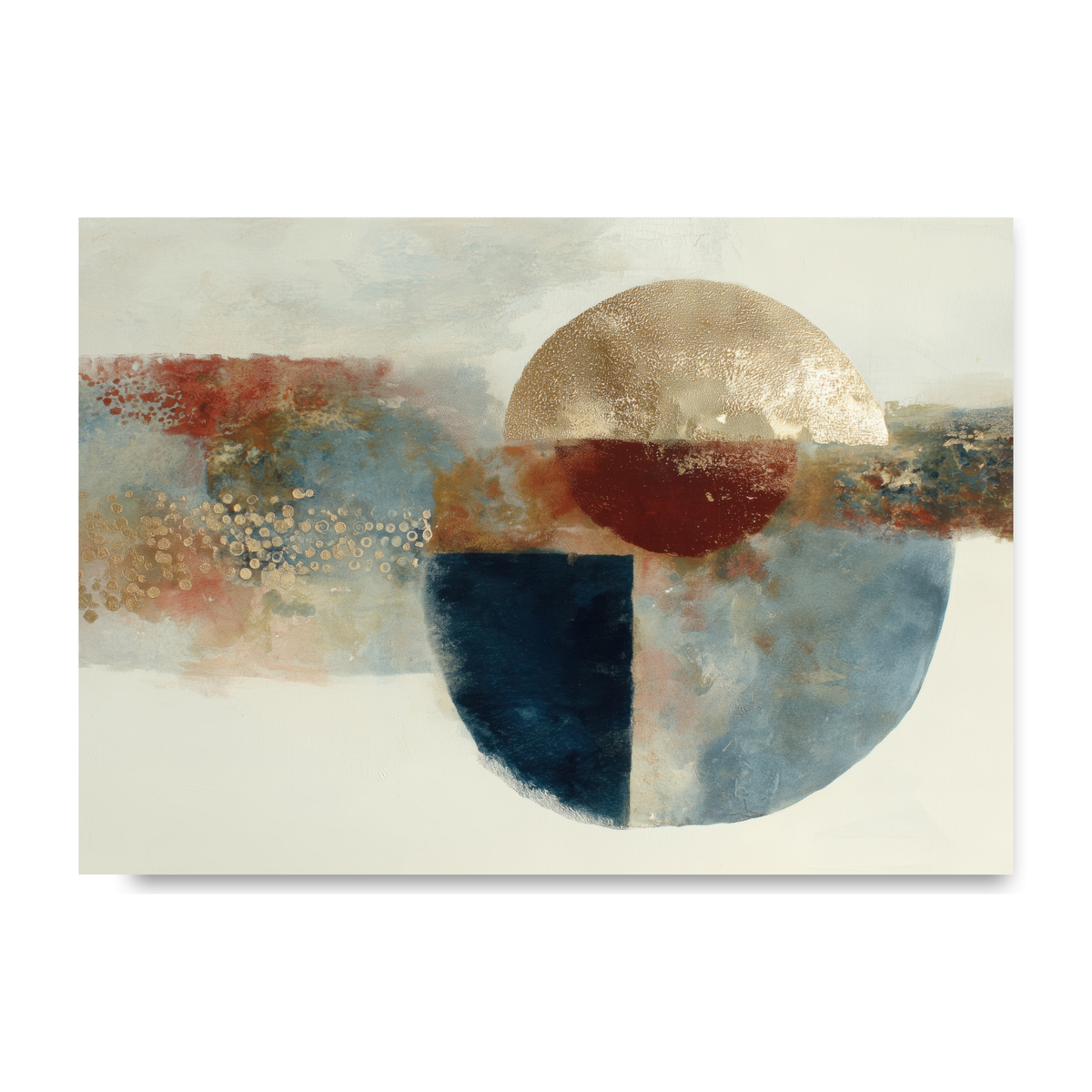Abstract Coffee Composition by Chromatic Storm Studio