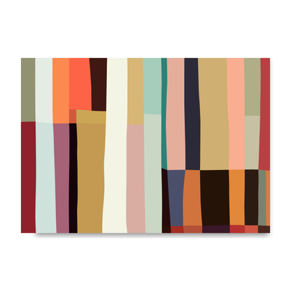 Bold Modern Colourful Geo Shapes by Print Punk Studio